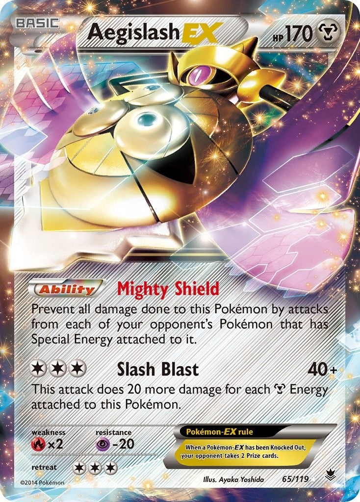 Image for Aegislash EX (65/119) [XY - Phantom Forces] - Pokemon