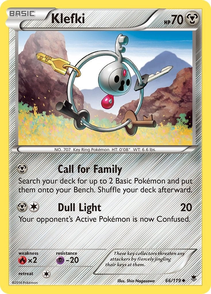 Image for Klefki (66/119) [XY - Phantom Forces] - Pokemon