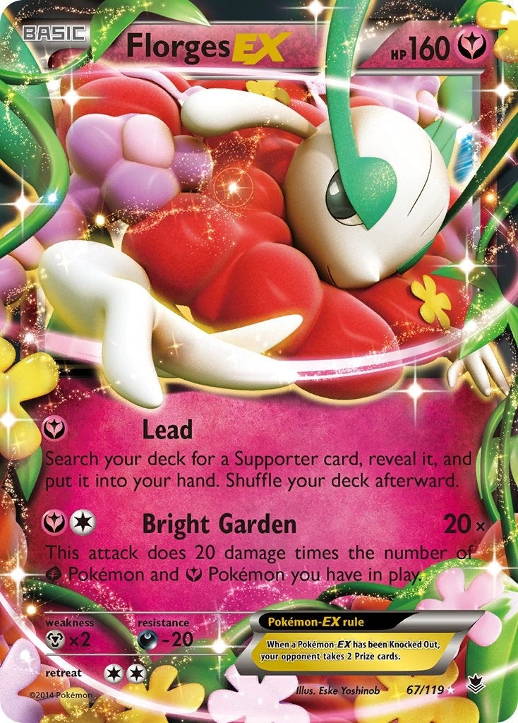 Image for Florges EX (67/119) [XY - Phantom Forces] - Pokemon