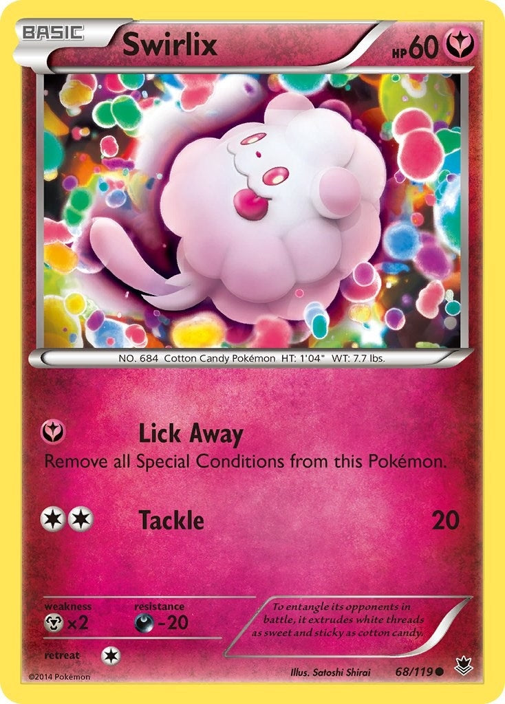 Image for Swirlix (68/119) [XY - Phantom Forces] - Pokemon