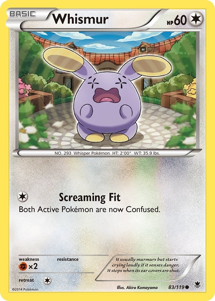 Image for Whismur (83/119) [XY - Phantom Forces] - Pokemon