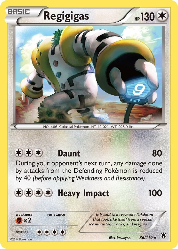 Image for Regigigas (86/119) [XY - Phantom Forces] - Pokemon