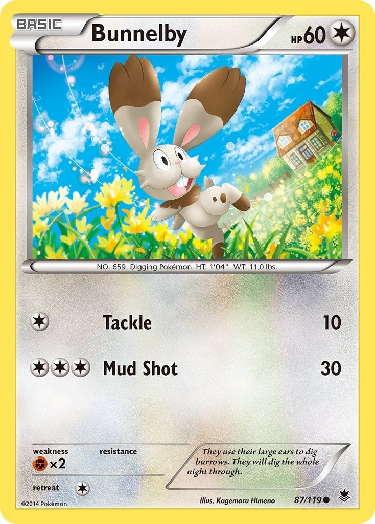 Image for Bunnelby (87/119) [XY - Phantom Forces] - Pokemon