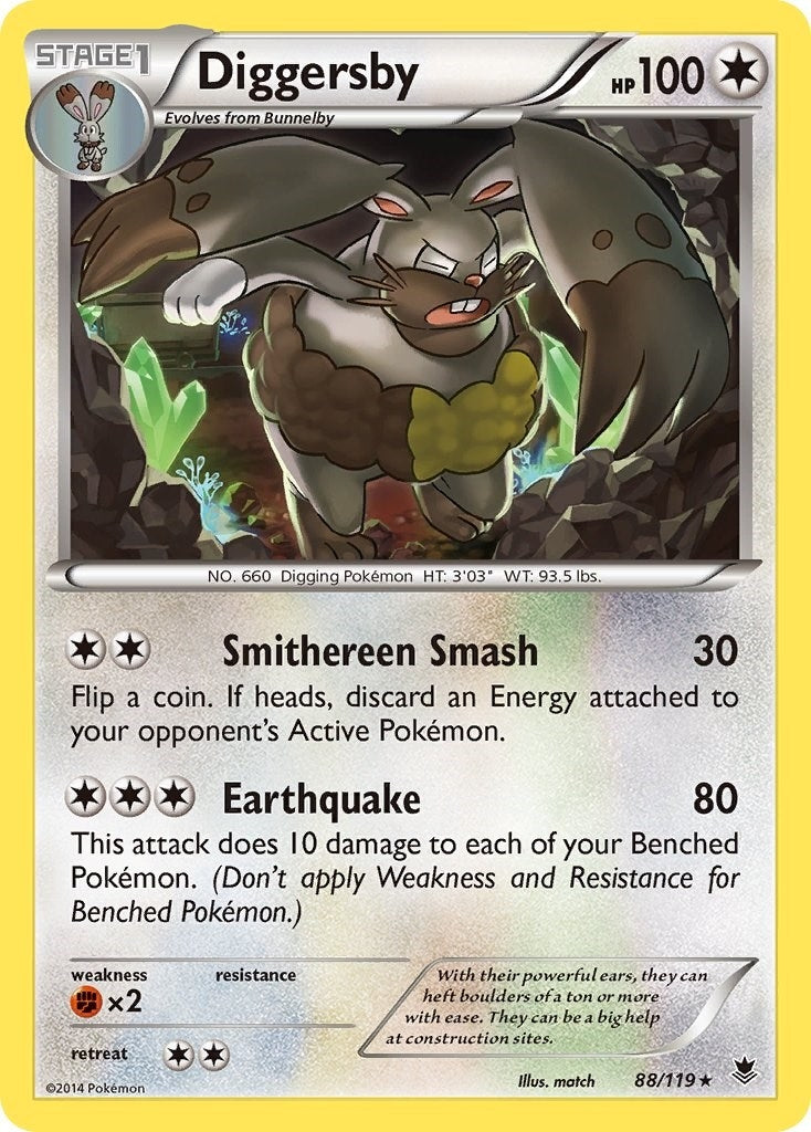 Image for Diggersby (88/119) [XY - Phantom Forces] - Pokemon