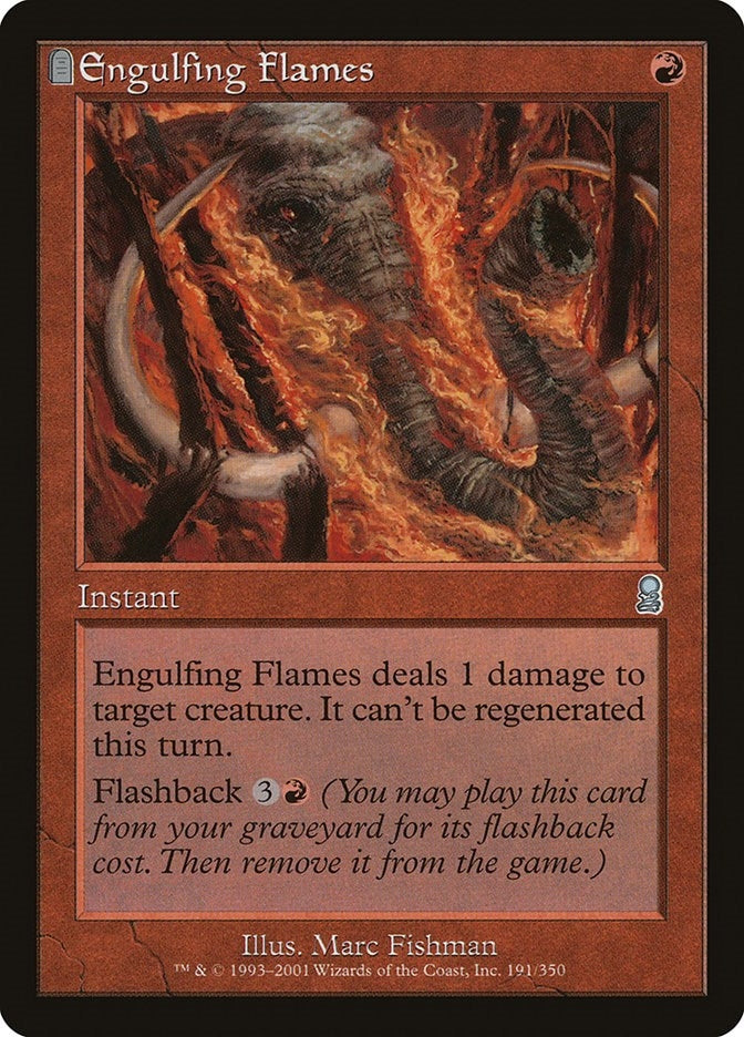 Image for Engulfing Flames (191) [Odyssey] - Magic: The Gathering