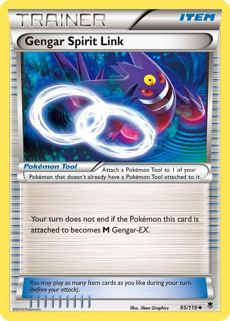 Image for Gengar Spirit Link (95/119) [XY - Phantom Forces] - Pokemon
