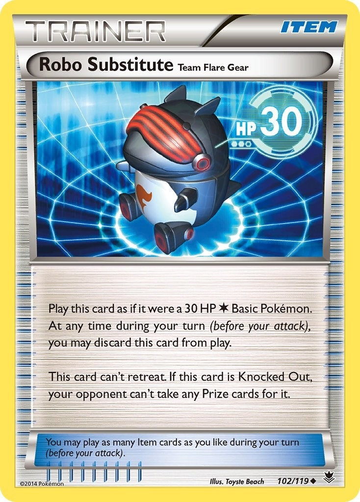 Image for Robo Substitute (102/119) [XY - Phantom Forces] - Pokemon