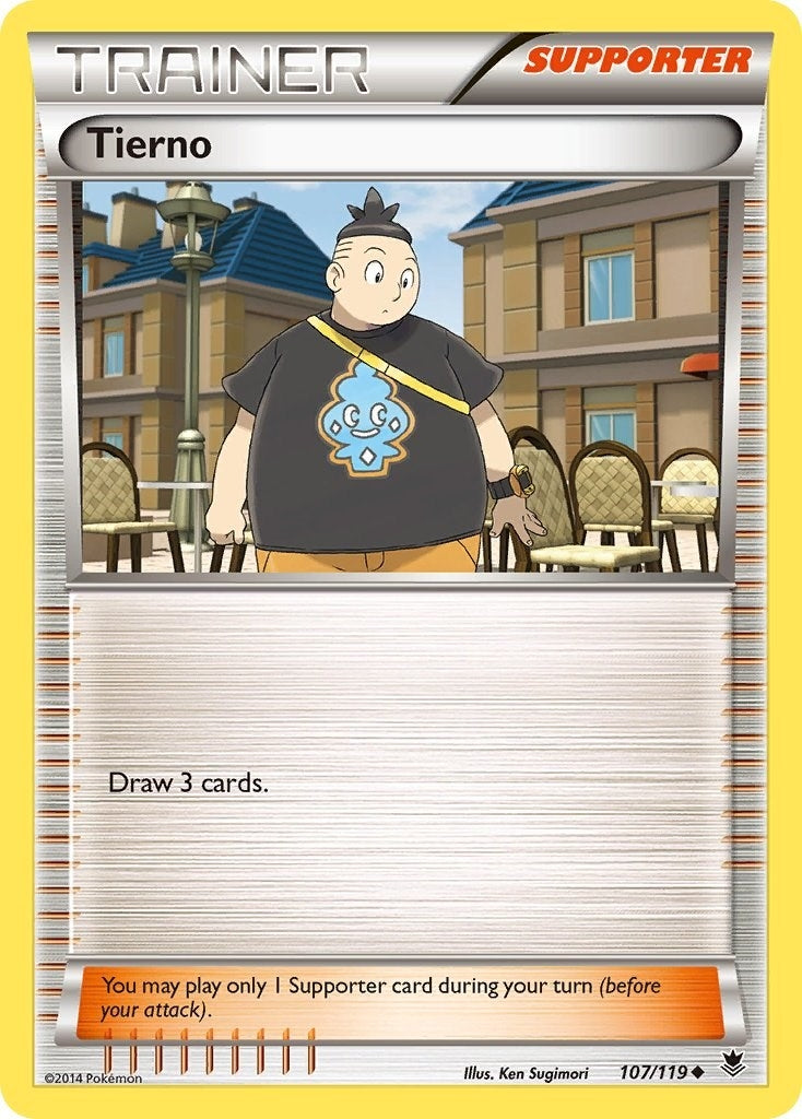 Image for Tierno (107/119) [XY - Phantom Forces] - Pokemon