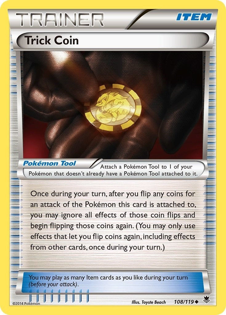 Image for Trick Coin (108/119) [XY - Phantom Forces] - Pokemon