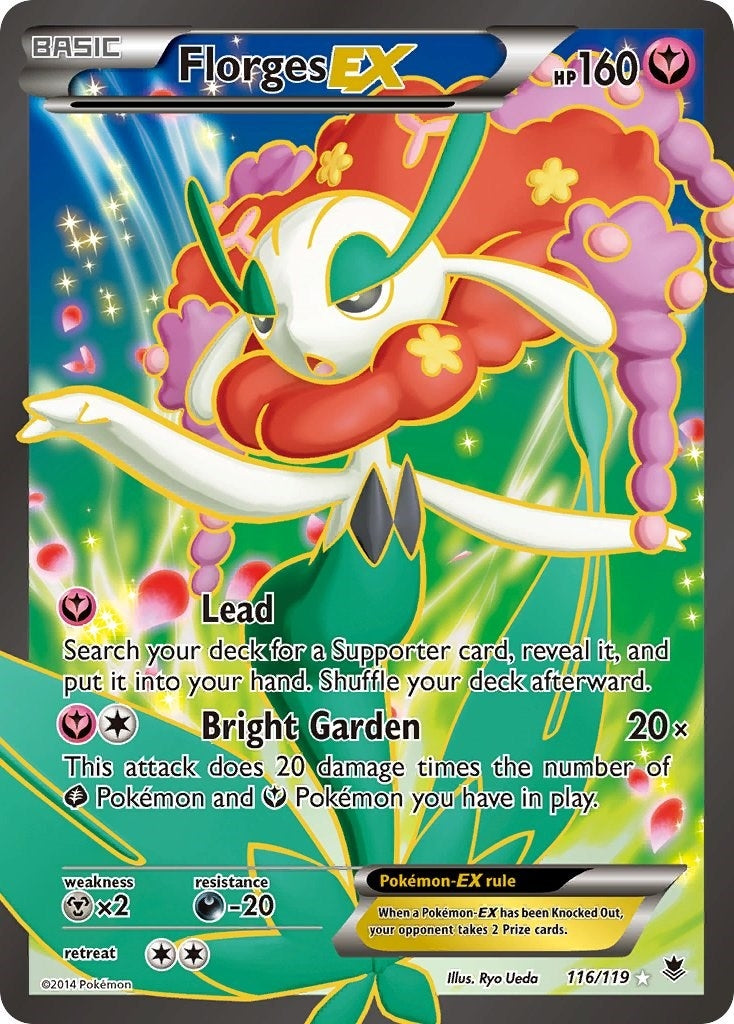 Image for Florges EX (116 Full Art) (116/119) [XY - Phantom Forces] - Pokemon