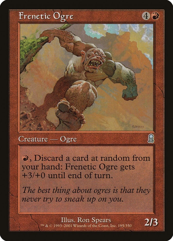 Frenetic Ogre (195) [Odyssey]
