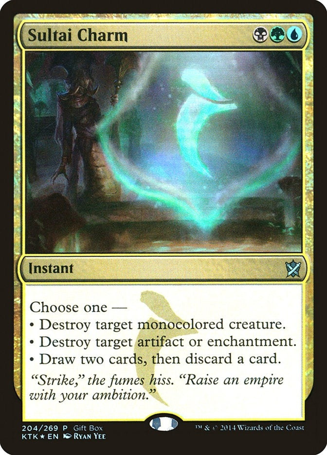 Image for Sultai Charm (204) [Gift Boxes and Promos] - Magic: The Gathering