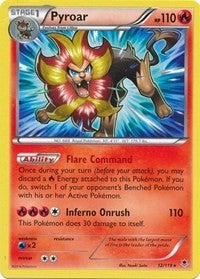 Pyroar - 12/119 (XY Phantom Forces) (012/119) [Deck Exclusives]