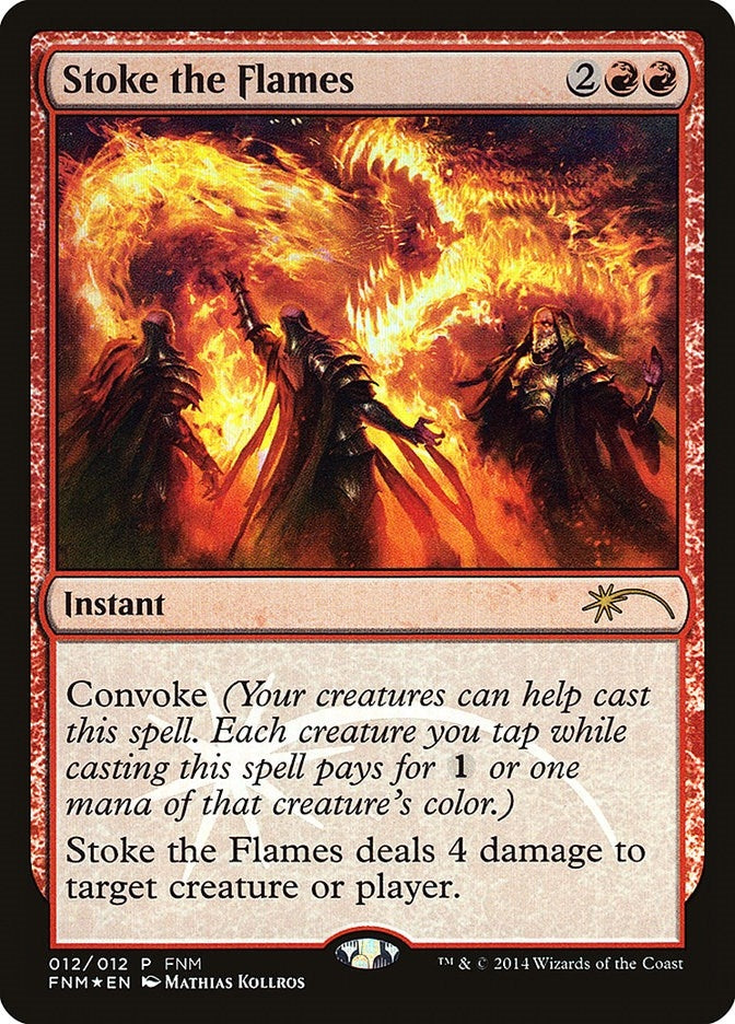 Image for Stoke the Flames (12) [FNM Promos] - Magic: The Gathering