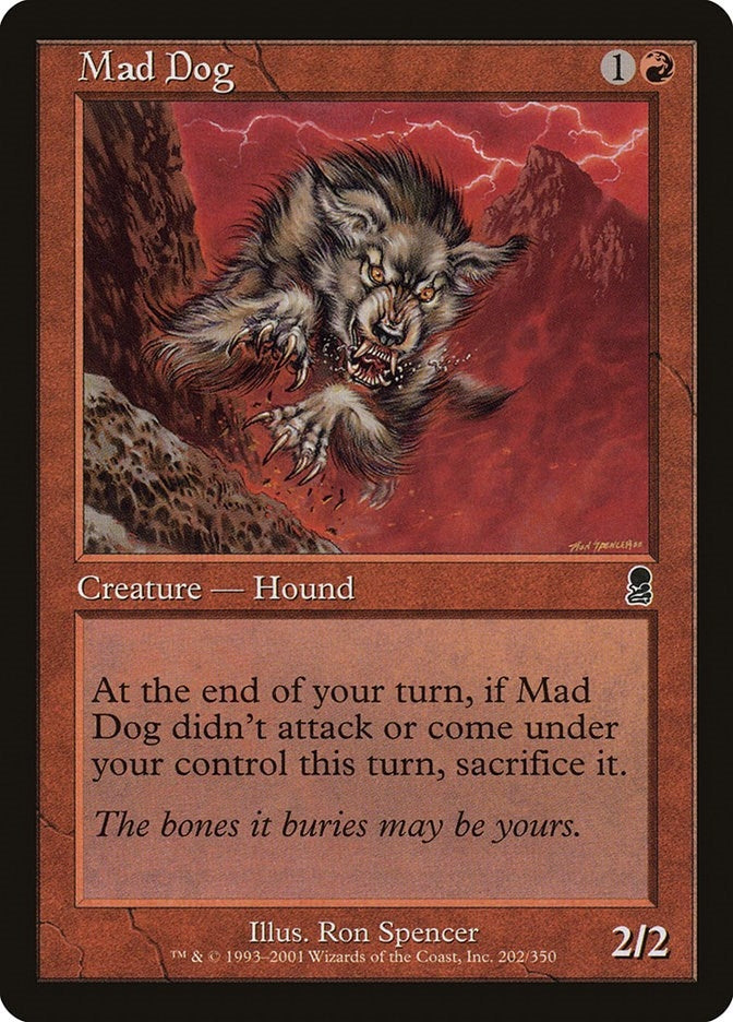Image for Mad Dog (202) [Odyssey] - Magic: The Gathering