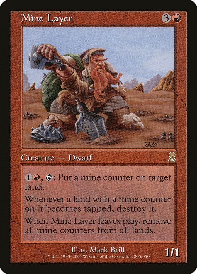 Image for Mine Layer (205) [Odyssey] - Magic: The Gathering