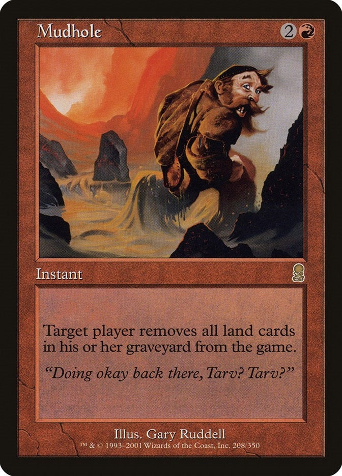 Image for Mudhole (208) [Odyssey] - Magic: The Gathering