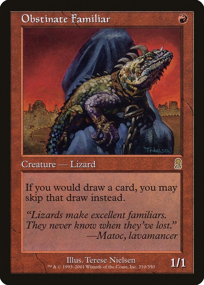 Image for Obstinate Familiar (210) [Odyssey] - Magic: The Gathering