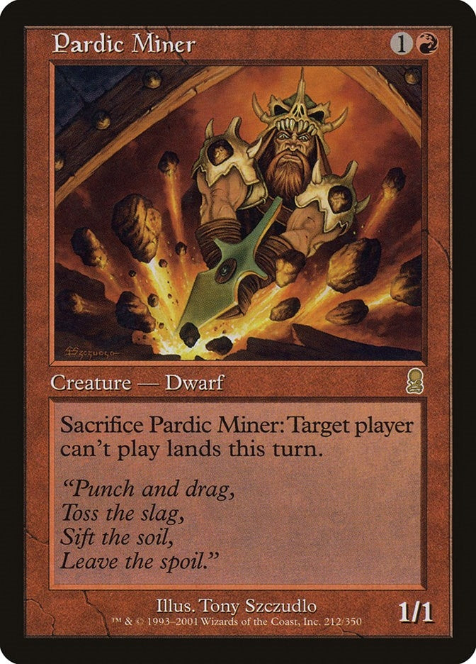 Image for Pardic Miner (212) [Odyssey] - Magic: The Gathering