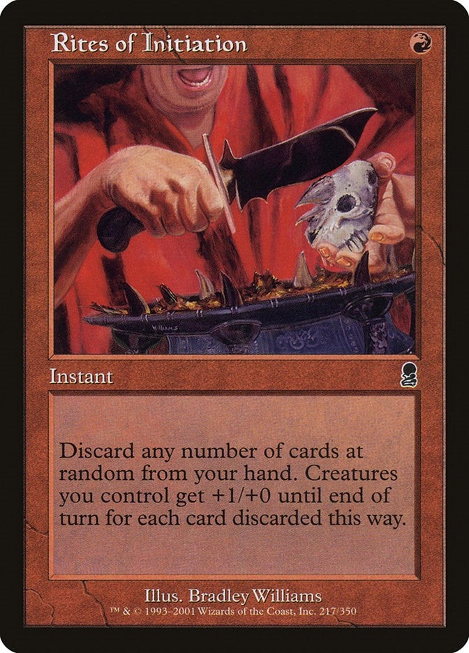 Image for Rites of Initiation (217) [Odyssey] - Magic: The Gathering