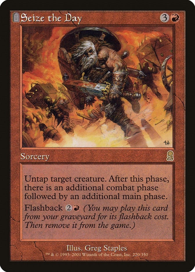 Image for Seize the Day (220) [Odyssey] - Magic: The Gathering