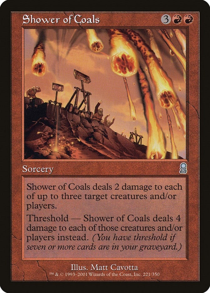 Image for Shower of Coals (221) [Odyssey] - Magic: The Gathering