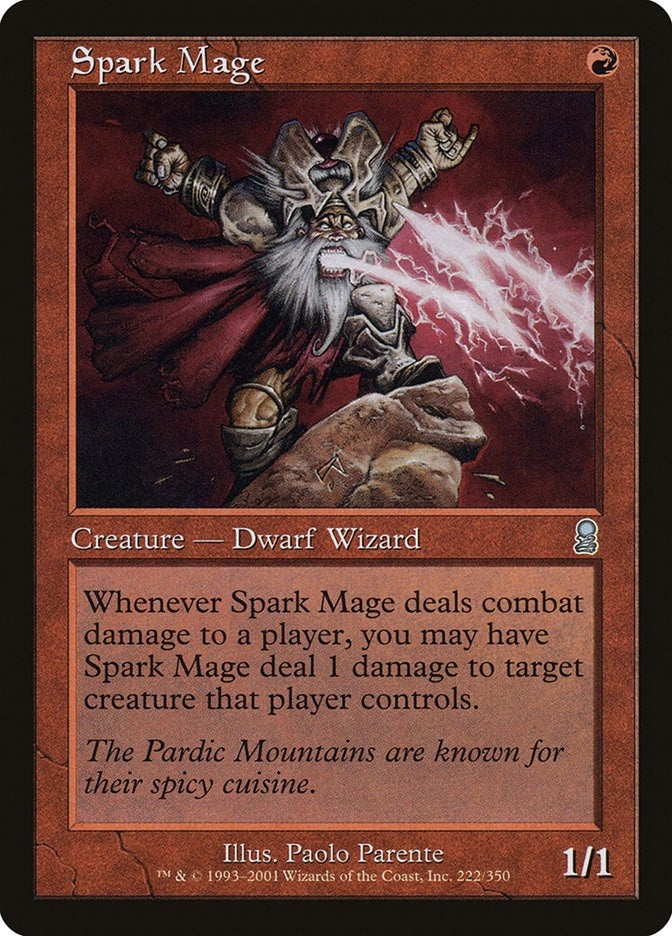 Image for Spark Mage (222) [Odyssey] - Magic: The Gathering
