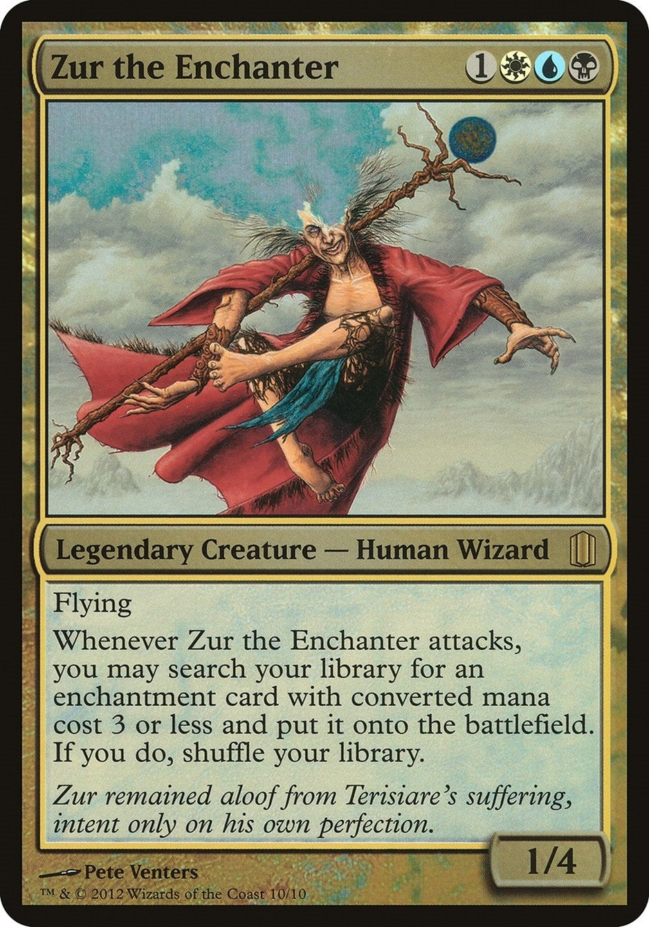 Image for Zur the Enchanter (Commander's Arsenal) [Oversize Cards] - Magic: The Gathering
