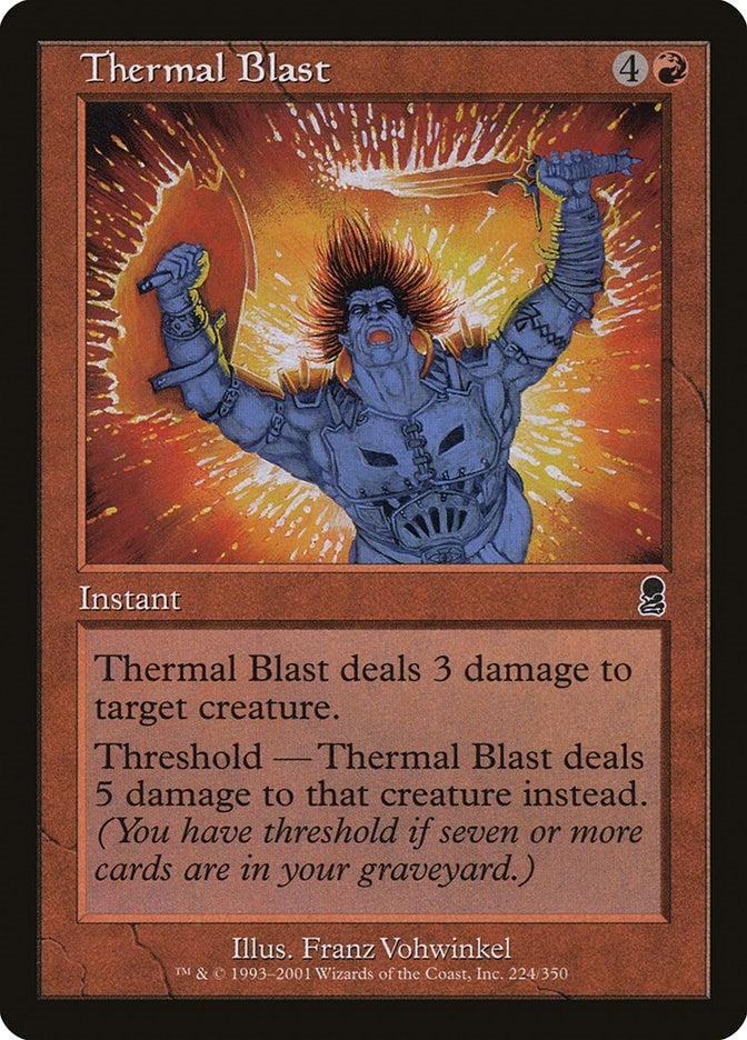 Image for Thermal Blast (224) [Odyssey] - Magic: The Gathering