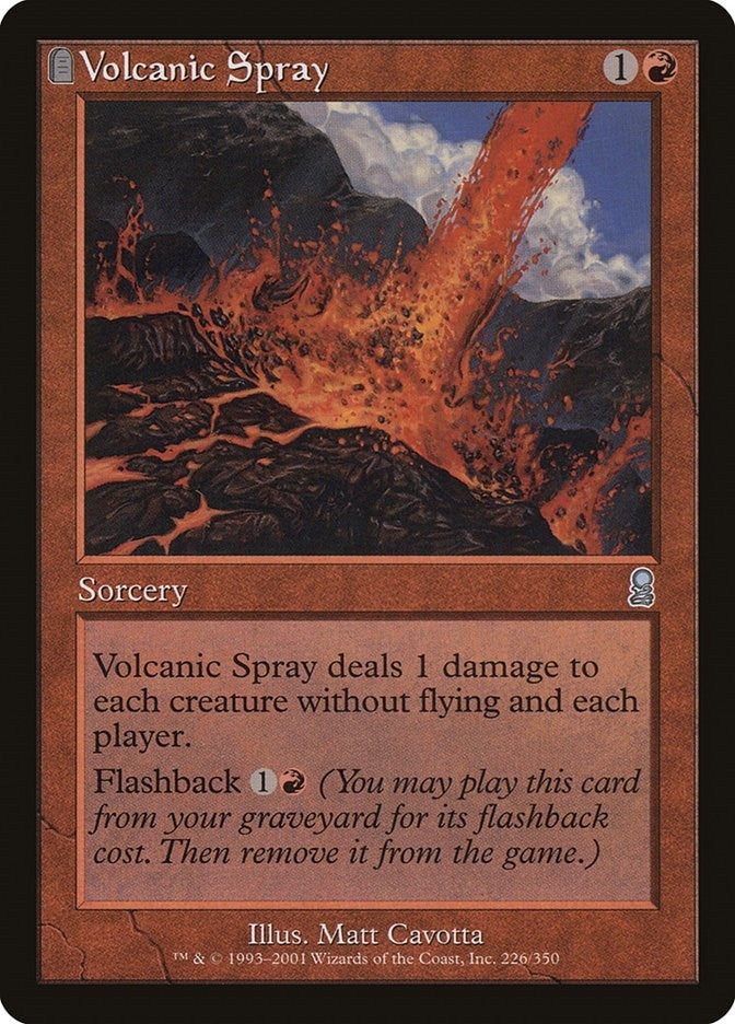Image for Volcanic Spray (226) [Odyssey] - Magic: The Gathering