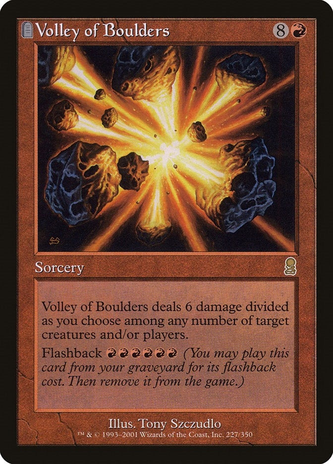 Image for Volley of Boulders (227) [Odyssey] - Magic: The Gathering