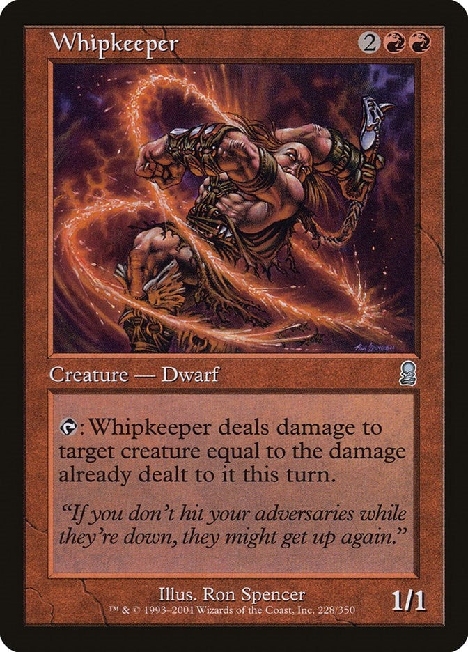 Image for Whipkeeper (228) [Odyssey] - Magic: The Gathering