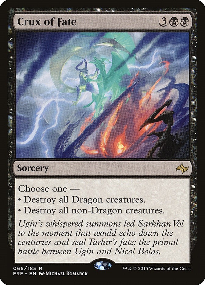 Image for Crux of Fate (65) [Fate Reforged] - Magic: The Gathering