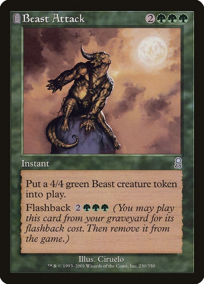 Image for Beast Attack (230) [Odyssey] - Magic: The Gathering
