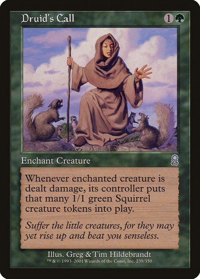 Image for Druid's Call (239) [Odyssey] - Magic: The Gathering
