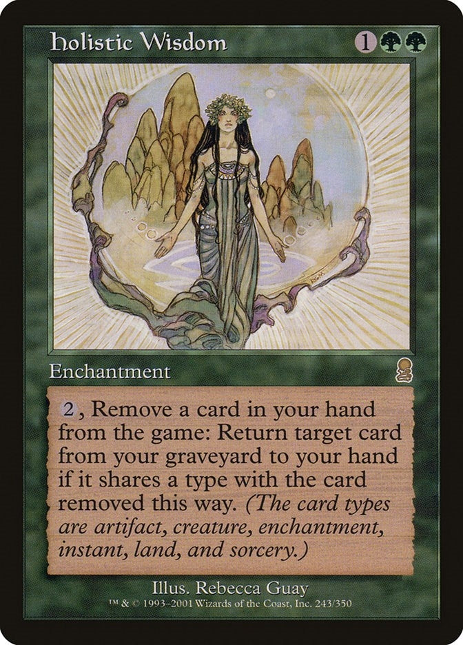 Image for Holistic Wisdom (243) [Odyssey] - Magic: The Gathering
