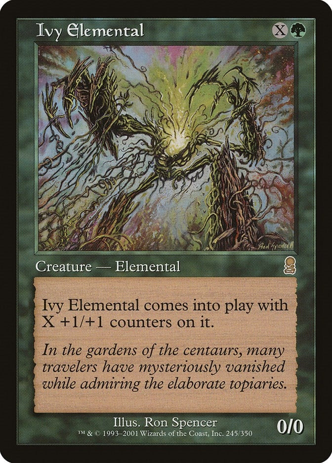 Image for Ivy Elemental (245) [Odyssey] - Magic: The Gathering