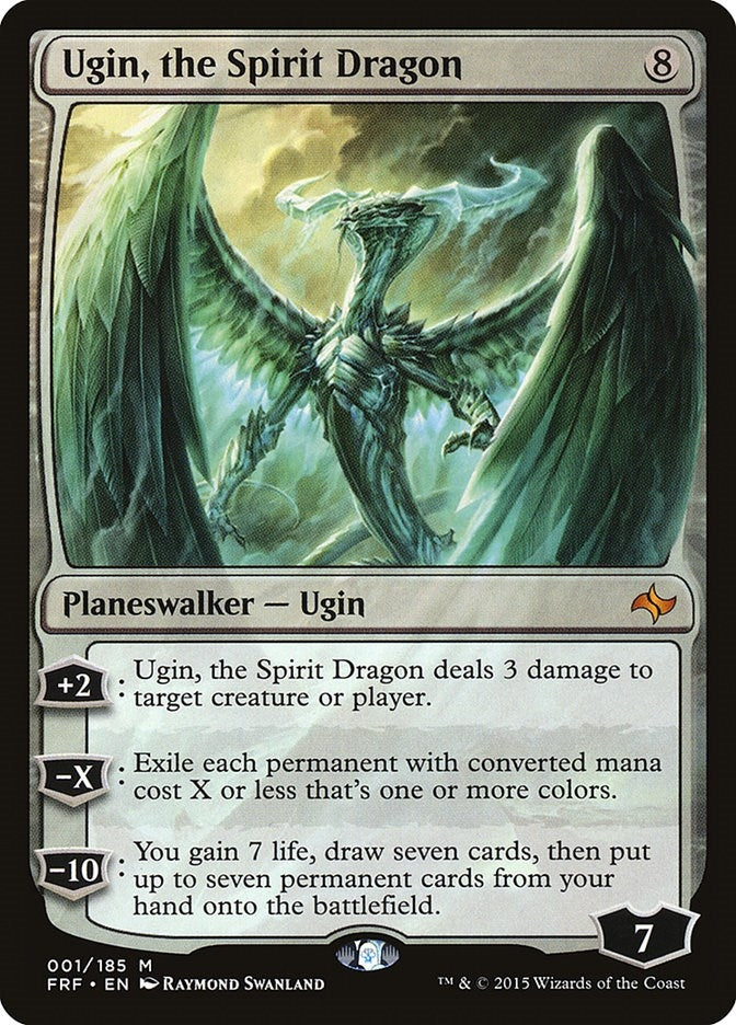 Image for Ugin, the Spirit Dragon (1) [Fate Reforged] - Magic: The Gathering