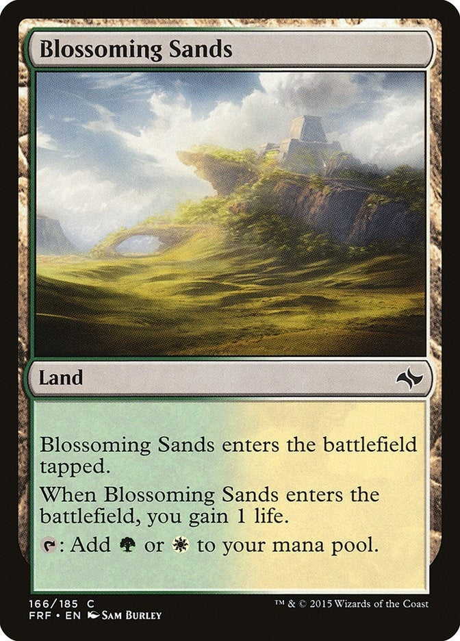 Image for Blossoming Sands (166) [Fate Reforged] - Magic: The Gathering