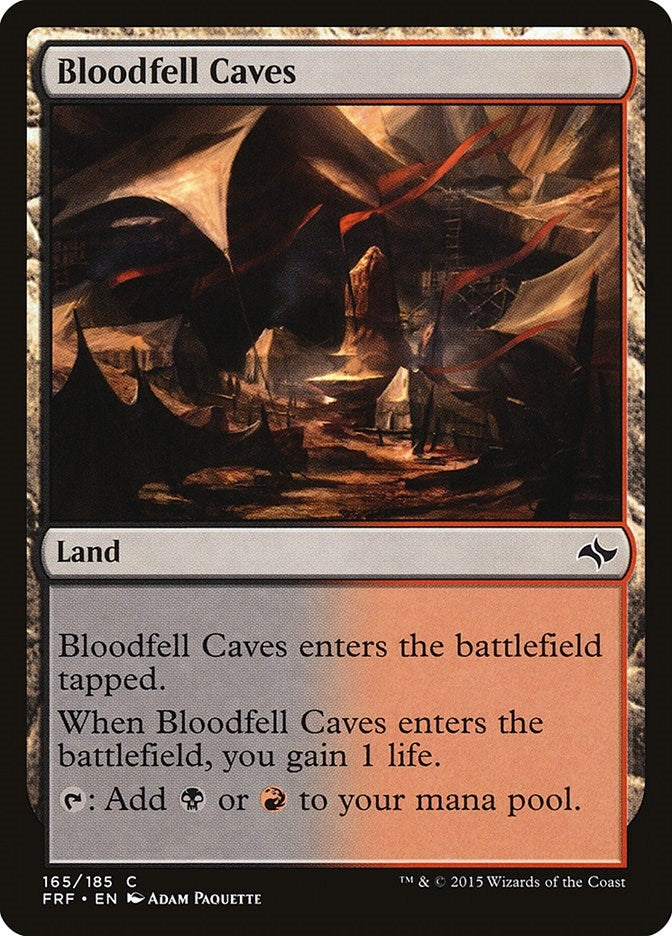 Image for Bloodfell Caves (165) [Fate Reforged] - Magic: The Gathering