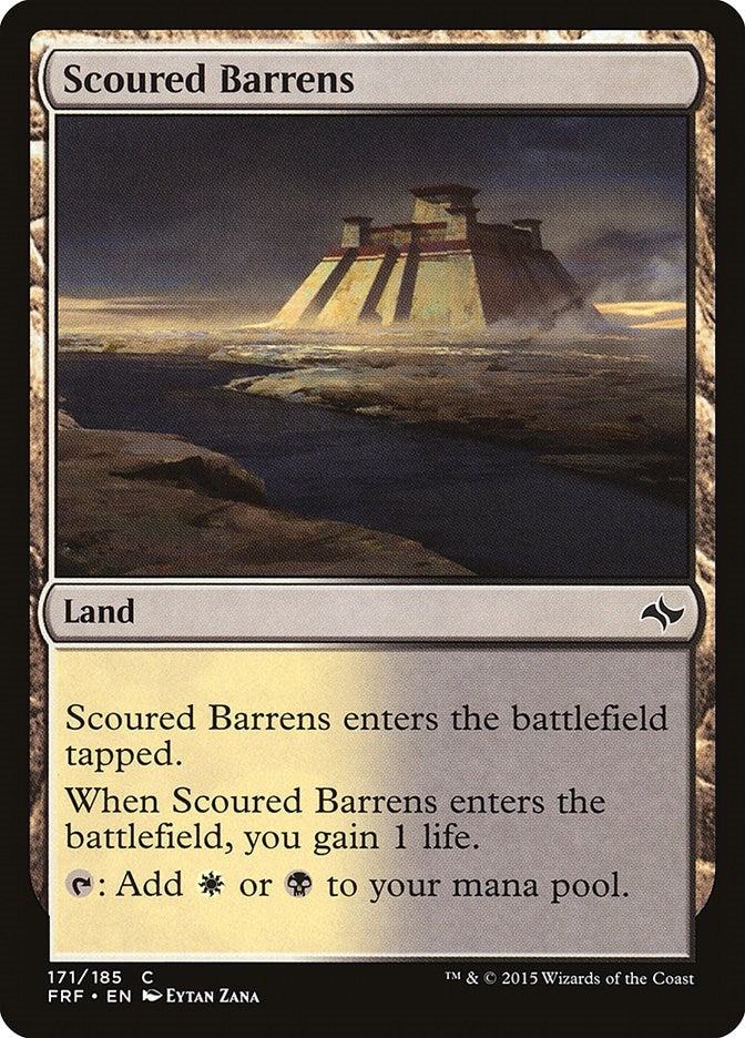 Image for Scoured Barrens (171) [Fate Reforged] - Magic: The Gathering