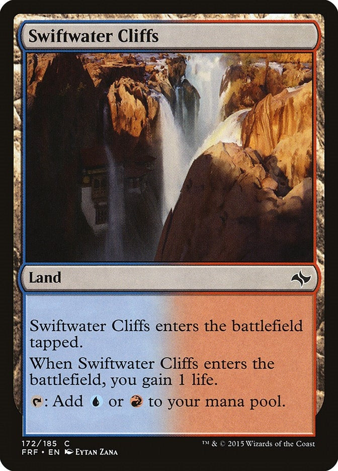 Image for Swiftwater Cliffs (172) [Fate Reforged] - Magic: The Gathering