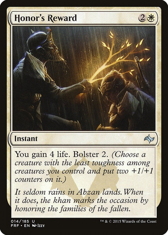 Image for Honor's Reward (14) [Fate Reforged] - Magic: The Gathering