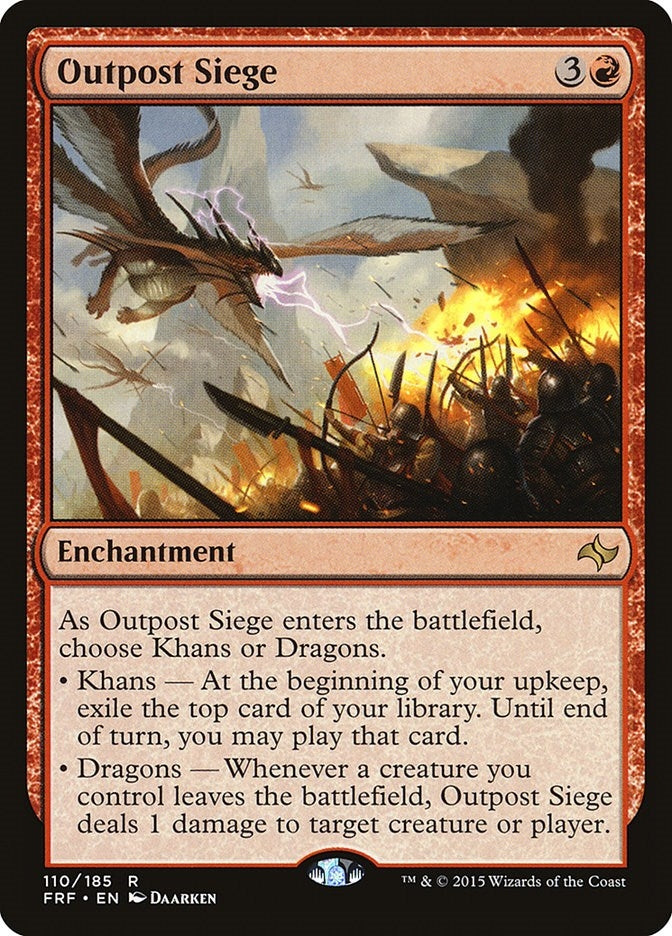 Image for Outpost Siege (110) [Fate Reforged] - Magic: The Gathering