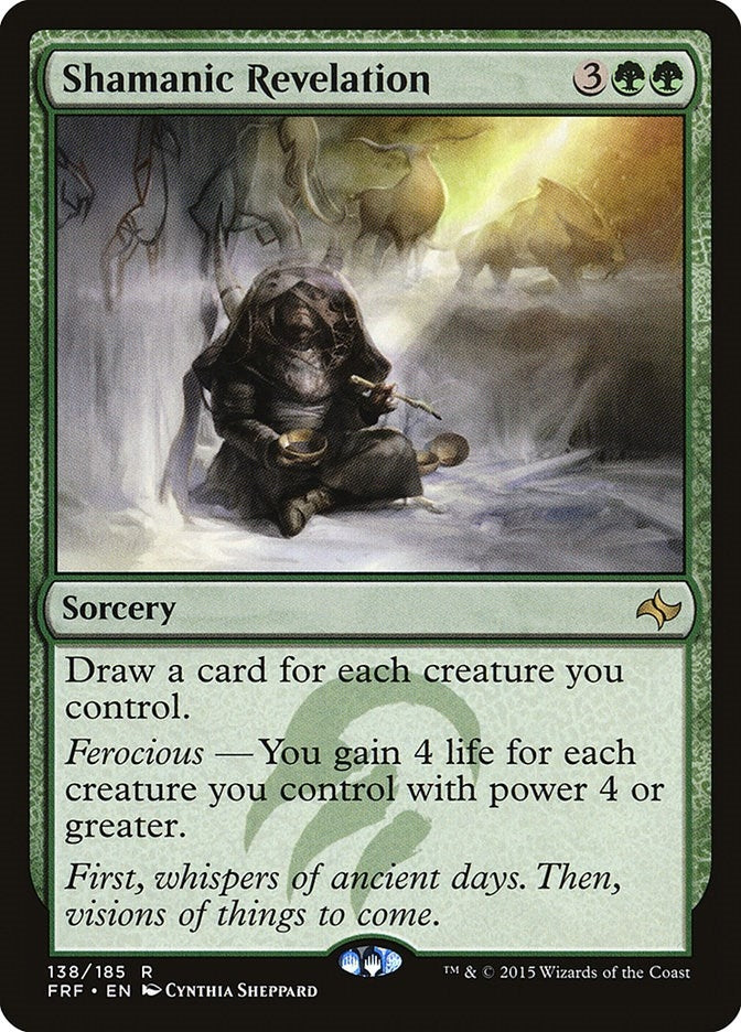 Image for Shamanic Revelation (138) [Fate Reforged] - Magic: The Gathering