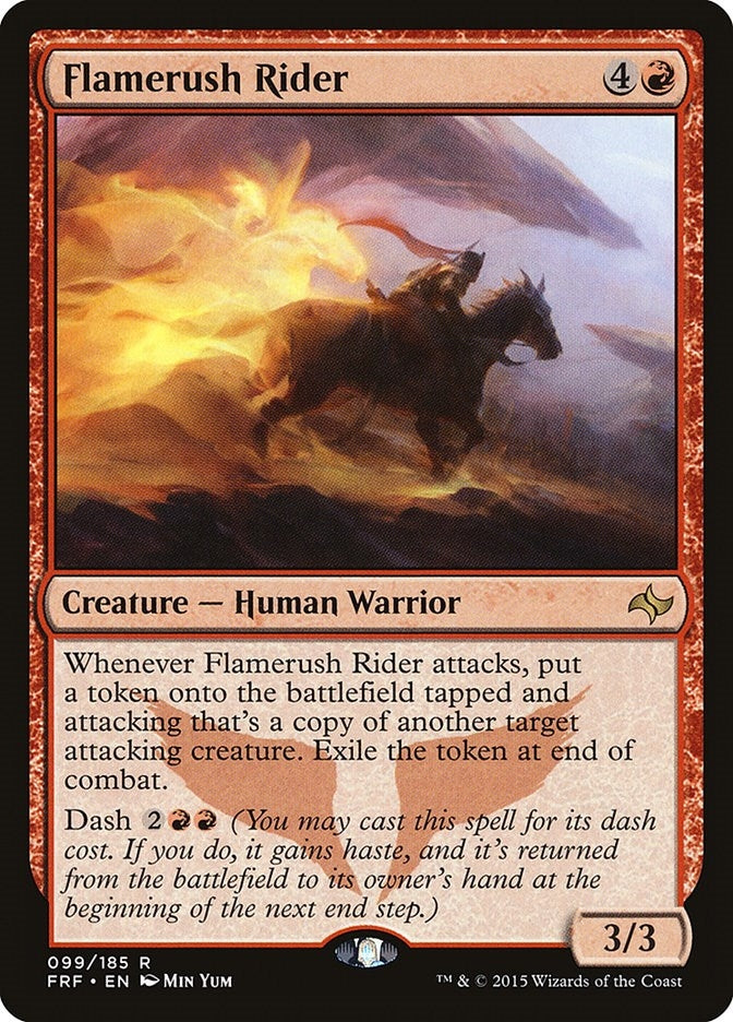 Image for Flamerush Rider (99) [Fate Reforged] - Magic: The Gathering