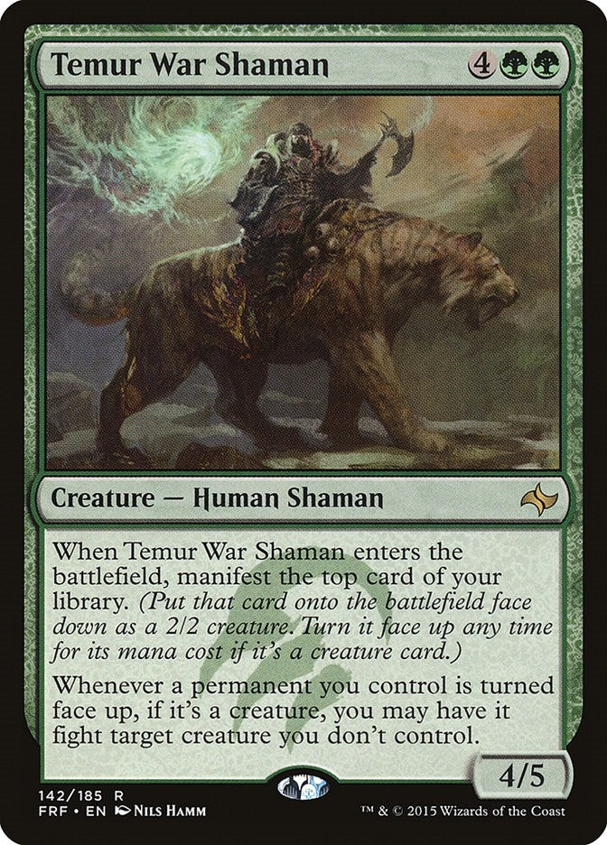 Image for Temur War Shaman (142) [Fate Reforged] - Magic: The Gathering