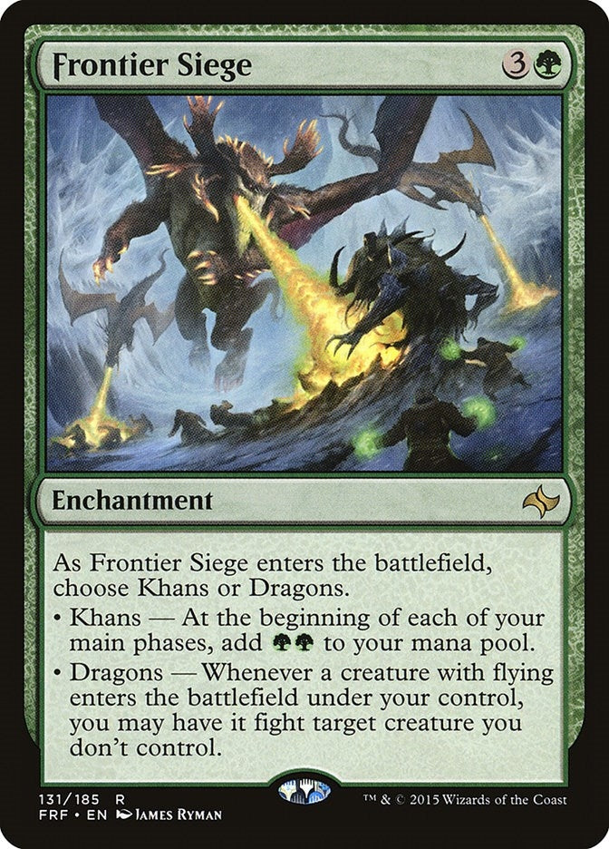 Image for Frontier Siege (131) [Fate Reforged] - Magic: The Gathering