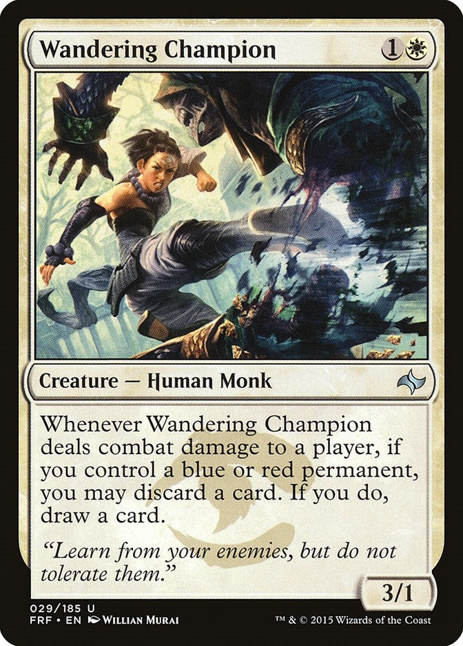 Image for Wandering Champion (29) [Fate Reforged] - Magic: The Gathering