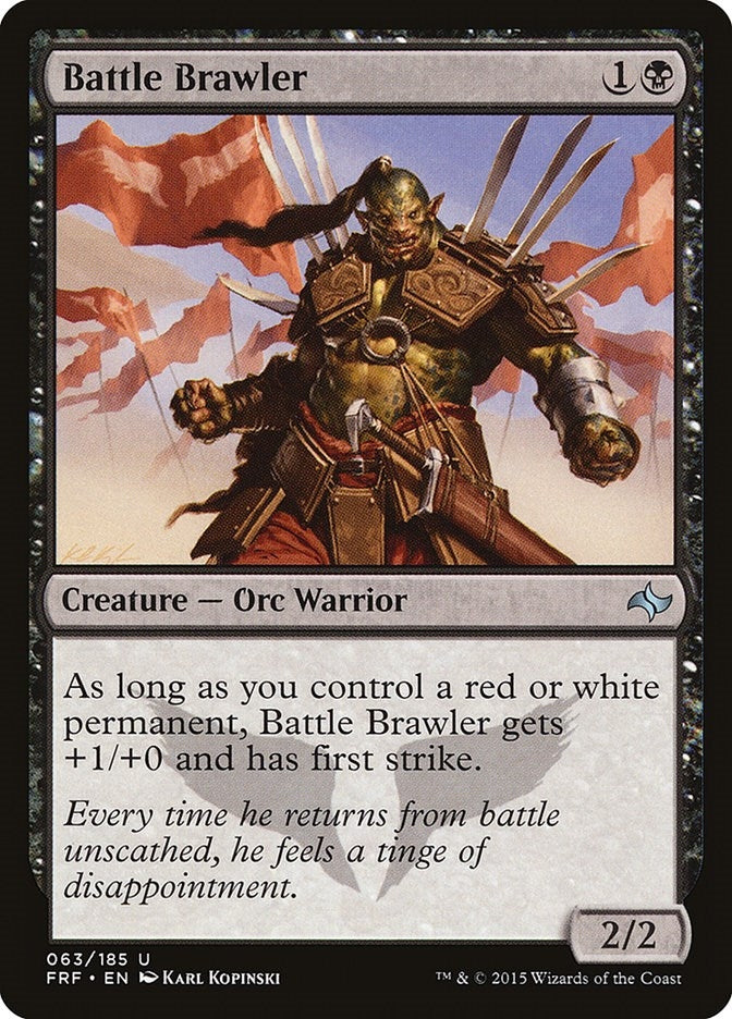 Image for Battle Brawler (63) [Fate Reforged] - Magic: The Gathering